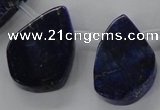 CTD1587 Top drilled 15*20mm - 25*35mm freeform lapis lazuli beads