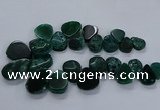 CTD2553 Top drilled 18*25mm - 30*40mm freeform agate gemstone beads