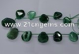 CTD2569 15.5 inches 18*25mm - 30*40mm freeform agate beads