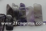 CTD351 Top drilled 10*28mm - 10*50mm wand dogtooth amethyst beads