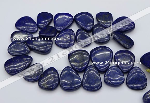 CTD457 15.5 inches 25*30mm - 35*45mm freeform lapis lazuli beads