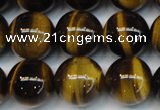 CTE1251 15.5 inches 8mm round AAA grade yellow tiger eye beads