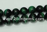 CTE143 15.5 inches 10mm round dyed tiger eye gemstone beads