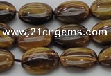 CTE1714 15.5 inches 10*14mm oval yellow tiger eye beads wholesale