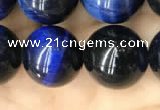 CTE2040 15.5 inches 14mm round blue tiger eye beads wholesale