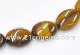 CTE21 15.5 inches oval 15*20mm yellow tiger eye beads Wholesale