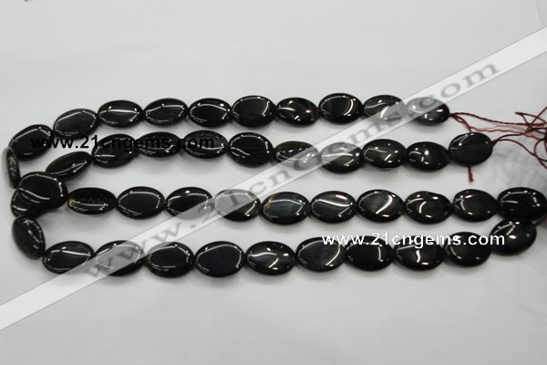CTE74 15.5 inches 12*16mm oval blue tiger eye gemstone beads