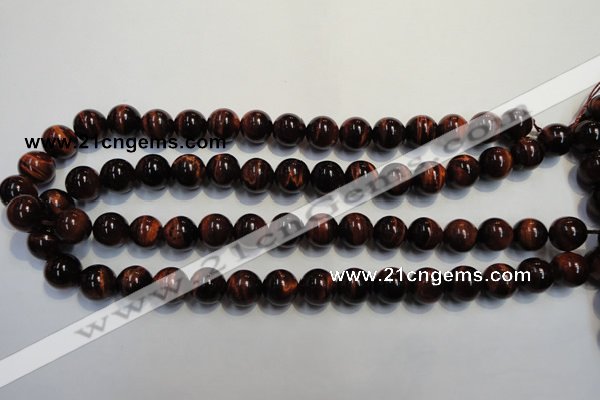 CTE86 15.5 inches 12mm round red tiger eye gemstone beads