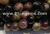 CTO401 15.5 inches 8mm round natural tourmaline gemstone beads