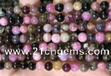CTO687 15.5 inches 6mm round tourmaline beads wholesale