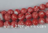 CTU1002 15.5 inches 8mm round synthetic turquoise beads wholesale