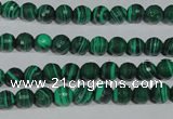 CTU1822 15.5 inches 6mm faceted round synthetic turquoise beads