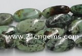 CTU414 15.5 inches 10*18mm oval African turquoise beads wholesale