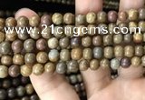 CWJ563 15.5 inches 6mm round wood jasper beads wholesale