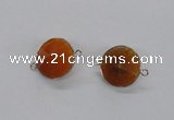 NGC876 15*20mm bicone agate gemstone connectors wholesale