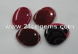 NGP1176 40*50mm - 50*60mm freeform agate gemstone pendants wholesale