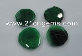 NGP1210 40*45mm - 50*65mm freeform agate gemstone pendants wholesale