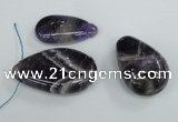 NGP1460 22*38mm - 30*50mm freeform amethyst gemstone pendants
