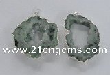 NGP2105 40*50mm - 55*65mm freeform druzy agate gemstone pendants