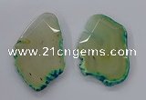 NGP3243 55*65mm - 50*75mm freeform agate slab pendants