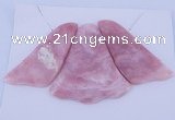 NGP35 Fashion pink opal gemstone pendants set jewelry wholesale
