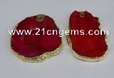 NGP3883 45*55mm - 50*60mm freeform agate gemstone pendants