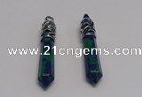 NGP5406 10*65mm sticks synthetic lapis lazuli pendants wholesale
