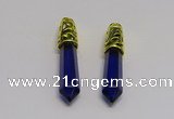 NGP5446 10*65mm sticks crystal glass pendants wholesale