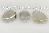 NGP5780 30*45mm - 45*55mm freeform agate slab pendants
