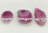 NGP5784 30*45mm - 40*60mm freeform agate slab pendants