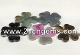 NGP5809 48mm - 50mm flower agate gemstone pendants wholesale