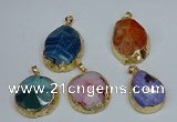 NGP8695 28*35mm - 30*40mm freeform agate pendants wholesale