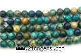 CAZ18 15.5 inches 10mm round azurite gemstone beads