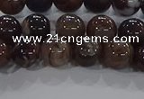 CAA1037 15.5 inches 8mm round dragon veins agate beads wholesale