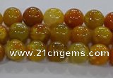 CAA1041 15.5 inches 6mm round dragon veins agate beads wholesale