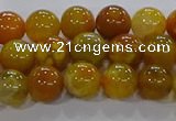 CAA1042 15.5 inches 8mm round dragon veins agate beads wholesale