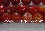 CAA1048 15.5 inches 10mm round dragon veins agate beads wholesale