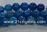 CAA1056 15.5 inches 6mm round dragon veins agate beads wholesale