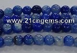 CAA1060 15.5 inches 4mm round dragon veins agate beads wholesale