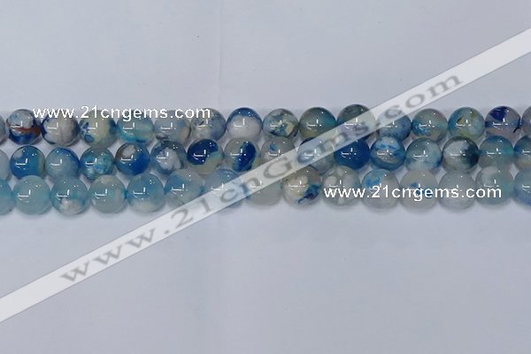 CAA1083 15.5 inches 10mm round sakura agate gemstone beads