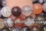 CAA1251 15.5 inches 6mm round Botswana agate beads wholesale