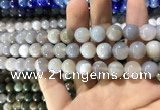 CAA1533 15.5 inches 10mm round banded agate beads wholesale