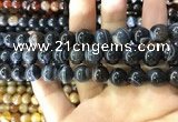 CAA1546 15.5 inches 12mm round banded agate beads wholesale