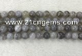 CAA1804 15.5 inches 12mm round banded agate gemstone beads