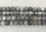 CAA1806 15.5 inches 16mm round banded agate gemstone beads