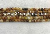 CAA1861 15.5 inches 6mm round banded agate gemstone beads