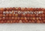 CAA1902 15.5 inches 8mm round banded agate gemstone beads