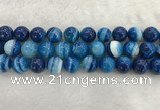 CAA1936 15.5 inches 16mm round banded agate gemstone beads