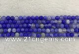 CAA1941 15.5 inches 6mm round banded agate gemstone beads