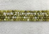 CAA1950 15.5 inches 4mm round banded agate gemstone beads